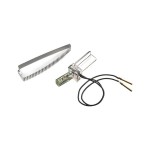 Busch-Jaeger 2CKA001784A0777 Beleuchtungseinsatz für Beschriftungsträger LED 1 mA, 230 V transparent klar - 