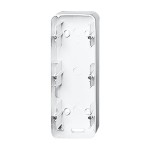 Busch-Jaeger 2CKA001799A0477 Aufputz-Gehäuse 3-fach studioweiß - alpha 