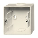 Busch-Jaeger 2CKA001799A0896 Aufputz-Gehäuse 1-fach elfenbeinweiß - future® linear 