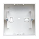 Busch-Jaeger 2CKA001799A0986 Aufputz-Gehäuse 1-fach alpinweiß - Busch-balance® SI 