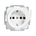 Busch-Jaeger 2CKA002011A2605 Busch-Servicesteckdose® SCHUKO® Steckdosen-Einsatz alpinweiß - Reflex SI 