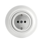 Busch-Jaeger 2CKA002011A6139 SCHUKO® Steckdose studioweiß - Decento® 