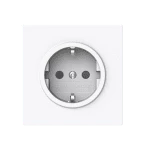 Busch-Jaeger 2CKA002013A5489 SCHUKO® Steckdosen-Einsatz Safety+ studioweiß - Busch-art linear® Safety+ 