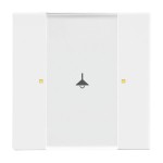 Busch-Jaeger 2CKA006115A0196 Bedienelement, 1/2-fach, Multifunktion/Farbkonzept 