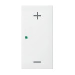 Busch-Jaeger 2CKA006220A0754 Wippe 2-fach rechts, mit Symbol Volume Busch-balance® SI 