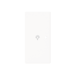 Busch-Jaeger 2CKA006220A0948 Wippe 2-fach links Symbol Licht 2-fach studioweiß - Busch-art linear® 