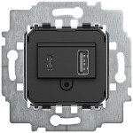 Busch-Jaeger 2CKA006400A0398 Netzteil-Einsatz mit USB A/C 
