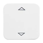 Busch-Jaeger 2CKA006430A0314 Busch-Jalousiecontrol® II Bedienelement mit Aufdruck Symbol Pfeile für 