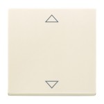 Busch-Jaeger 2CKA006430A0327 Busch-Jalousiecontrol® II Bedienelement mit Aufdruck Symbol Pfeile für 