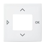 Busch-Jaeger 2CKA006430A0402 Zentralscheibe mit Aufdruck Symbole Pfeile und OK für Zeitschaltuhr 