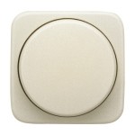 Busch-Jaeger 2CKA006599A1334 Zentralscheibe mit Befestigungsmutter für Dimmer Drehknopf mit Glimmlampe weiß 