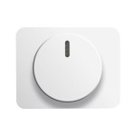 Busch-Jaeger 2CKA006599A2324 Zentralscheibe mit Befestigungsmutter für Dimmer Drehknopf mit Glimmlampe 