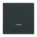 Busch-Jaeger 2CKA006599A2881 Bedienelement für Schalter/Dimmer Einzeltaster mit Glimmlampe anthrazit - 