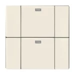 Busch-Jaeger 2CKA006730A0049 Wandsender WaveLINE 2 Kanal 