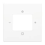 Busch-Jaeger 2CKA008200A0258 Zentralscheibe mit Aufdruck Busch-Radio studioweiß matt - Plattform 63 