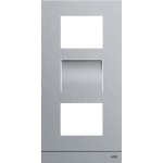 Busch-Jaeger 2TMA130160X0026 Frontplatte Video, 1/3, edelstahl 