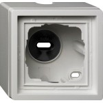 GIRA 0061112 AP-Gehäuse 1f + Rahmen Flächenschalter Reinweiß 