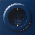 Gira 018846 Schuko-Steckdose 16A 250V Blau 