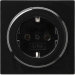 **Gira 018847 Schuko-Steckdose 16A 250V Schwarz 