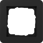 GIRA 0211153 Abdeckrahmen 1f Gira E1 Schwarz m 