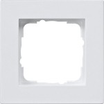 GIRA 0211225 Abdeckrahmen 1f flach Gira E2 Reinweiß m 
