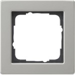 GIRA 021133 Abdeckrahmen 1f Gira E2 Edelstahl 