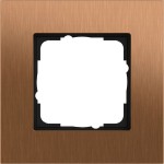 GIRA 021138 Abdeckrahmen 1f Gira Esprit Bronze 
