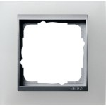 GIRA 021150 Abdeckrahmen 1f Zwischenr. F Alu Gira Event Opak Weiß 