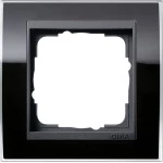 GIRA 0211738 Abdeckrahmen 1f Zwischenr. AN Gira Event Klar Schwarz 