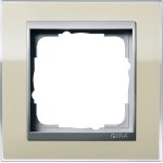 GIRA 0211776 Abdeckrahmen 1f Zwischenr. F Alu Gira Event Klar Sand 