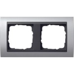 GIRA 021206 Abdeckrahmen 2f Zwischenr. AN Gira Event F Alu 