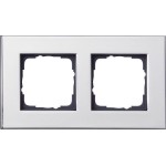Gira 021210 Abdeckrahmen 2f Gira Esprit Chrom 