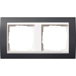 GIRA 0212328 Abdeckrahmen 2f Zwischenr. RW Gira Event Anthrazit 