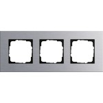 GIRA 021317 Abdeckrahmen 3f Gira Esprit Aluminium 