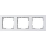 GIRA 021329 Abdeckrahmen 3f Gira E2 Reinweiß 