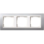 GIRA 0213326 Abdeckrahmen 3f Zwischenr. RW Gira Event F Alu 