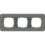 GIRA 0213423 Abdeckrahmen 3f Gira E3 Dklgrau/Anthrazit 