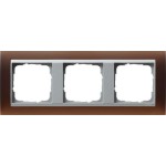 GIRA 021359 Abdeckrahmen 3f Zwischenr. F Alu Gira Event Opak Dklbraun 