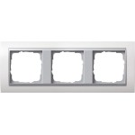 GIRA 021371 Abdeckrahmen 3f Zwischenr. F Alu Gira Event Reinweiß m 