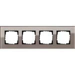 GIRA 0214122 Abdeckrahmen 4f Gira Esprit G Umbra 