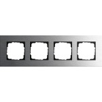 GIRA 0214219 Abdeckrahmen 4f Gira Esprit Edelstahl 