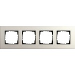 GIRA 0214220 Abdeckrahmen 4f Gira Esprit Lin.Mpx.Hellgrau 