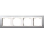 GIRA 0214326 Abdeckrahmen 4f Zwischenr. RW Gira Event F Alu 