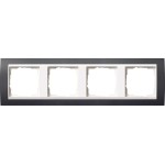 GIRA 0214328 Abdeckrahmen 4f Zwischenr. RW Gira Event Anthrazit 