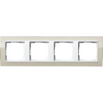 GIRA 0214773 Abdeckrahmen 4f Zwischenr. RW Gira Event Klar Sand 