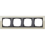 GIRA 0214778 Abdeckrahmen 4f Zwischenr. AN Gira Event Klar Sand 