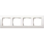 GIRA 0214803 Abdeckrahmen 4f Zwischenr. RW Gira Event Reinweiß 