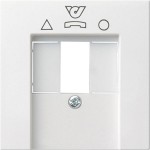 GIRA 026003 Abd. TDO-Anschlussdose System 55 Reinweiß 