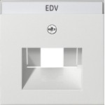 GIRA 028403 Abd. BSF UAE/IAE + Netzwerk System 55 Reinweiß 