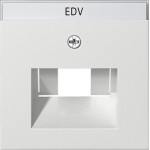 GIRA 028427 Abd. BSF UAE/IAE + Netzwerk System 55 Reinweiß m 